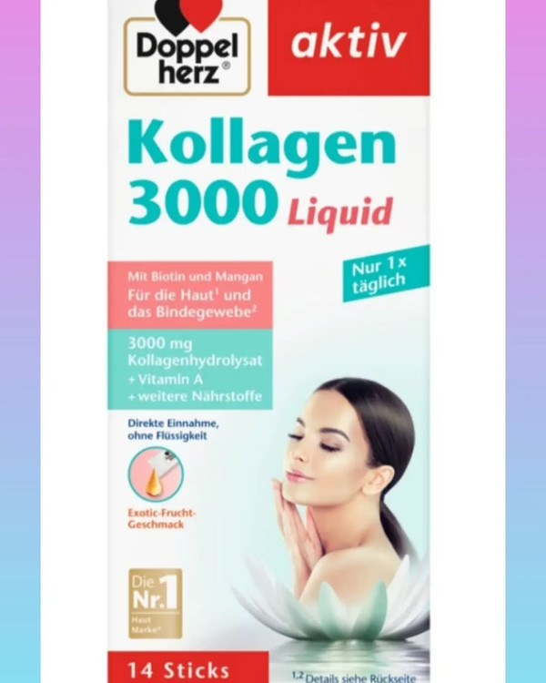 ۱۴ ساشه خوراکی مایع با طعم توت فرنگی