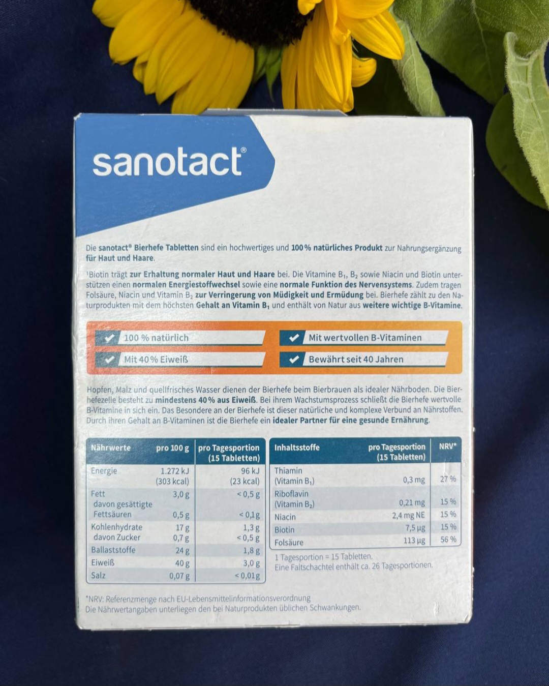 ترکیبات مکمل مخمر آبجو