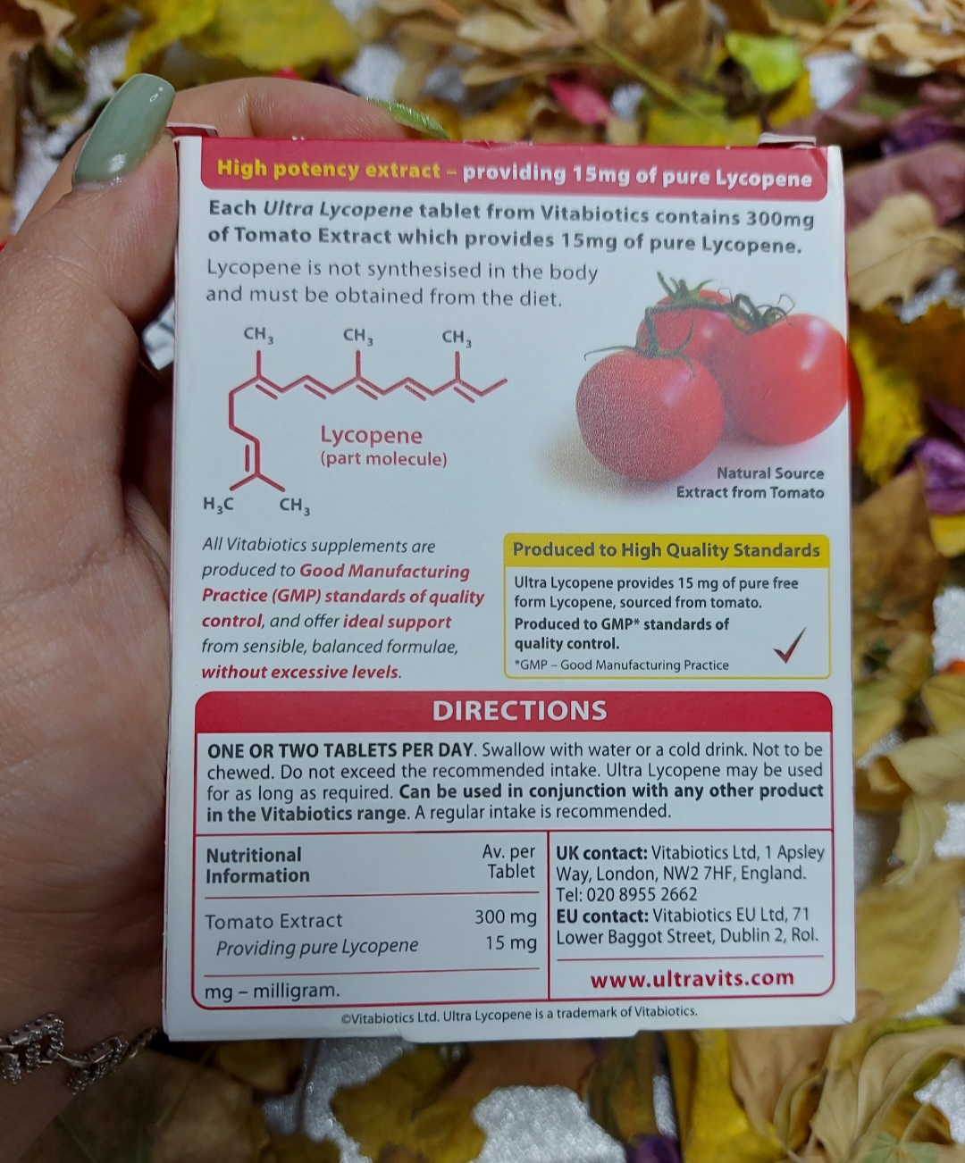 لیکوپن اورجینال ویتابیوتیکس انگلستان